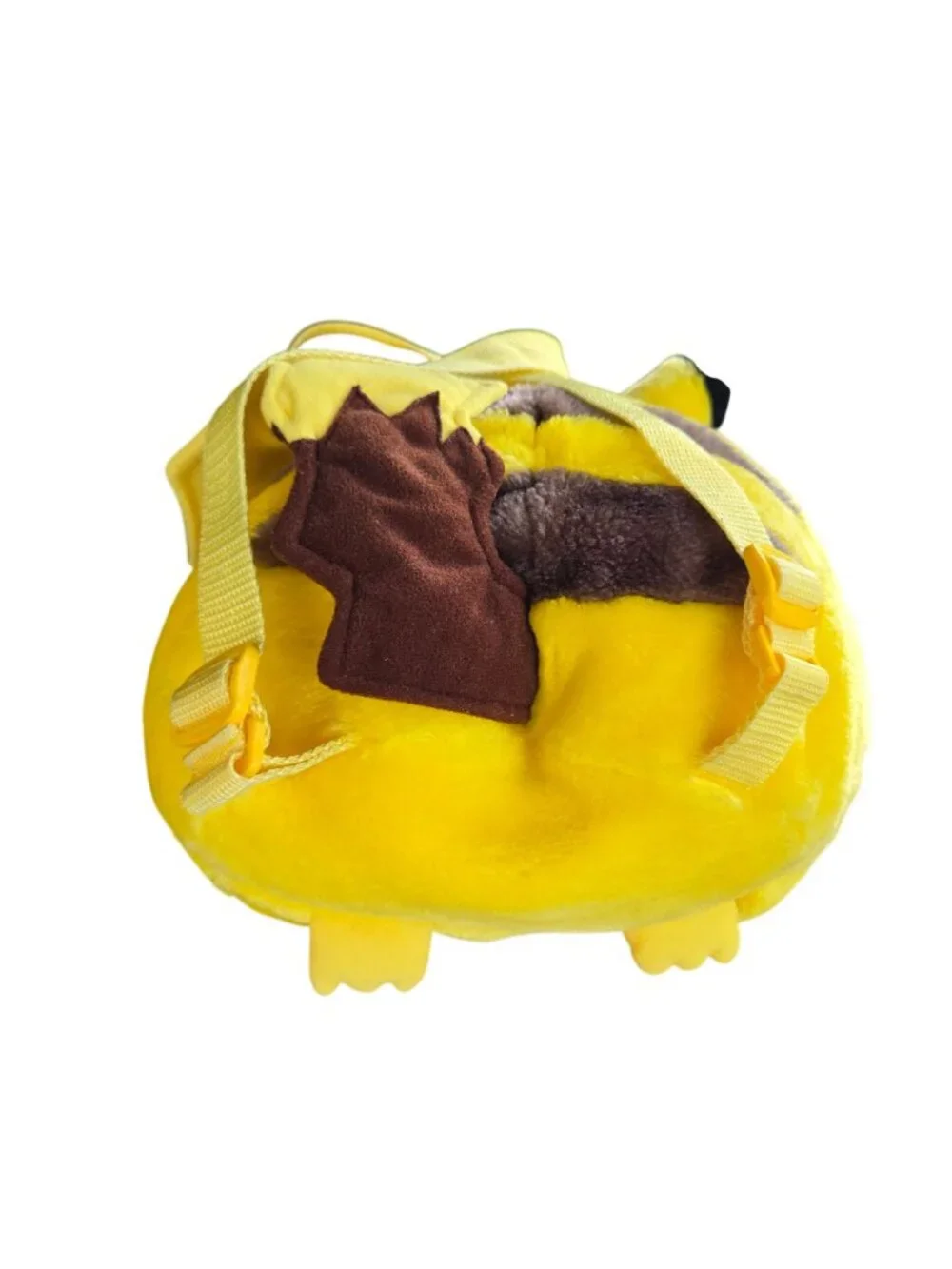 Vintage 90's Pokemon Nintendo Fat Pikachu Backpack Bag Plush by Pyramid